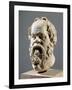 Socrates, Marble Head, Copy from a Bronze from the Pompeion in Athens-null-Framed Giclee Print