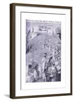 Socrates Sees the Great People Pass By-Charles Mills Sheldon-Framed Giclee Print