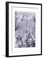 Socrates Sees the Great People Pass By-Charles Mills Sheldon-Framed Giclee Print