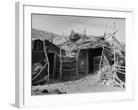 Sod Barn-Russell Lee-Framed Photographic Print