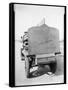 Soda Delivery Truck-null-Framed Stretched Canvas