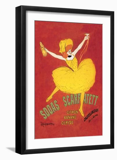 Sodas Scarpatett-Leonetto Cappiello-Framed Art Print