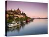 Soder Malarstrand at Dawn, Stockholm, Sweden-Doug Pearson-Stretched Canvas