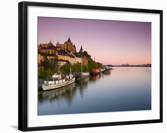 Soder Malarstrand at Dawn, Stockholm, Sweden-Doug Pearson-Framed Photographic Print