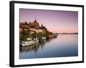 Soder Malarstrand at Dawn, Stockholm, Sweden-Doug Pearson-Framed Photographic Print