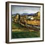 Soffici: Hill, 1922-Ardengo Soffici-Framed Giclee Print