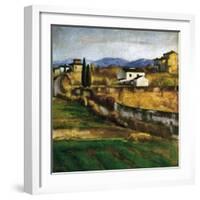 Soffici: Hill, 1922-Ardengo Soffici-Framed Giclee Print