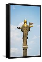 Sofia Monument, Sofia, Bulgaria, Europe-Christian Kober-Framed Stretched Canvas