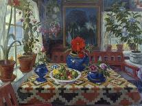 Interior with a Big Blue Pot, 1912-Sofie Thomesen Werenskiold-Giclee Print