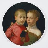 Double Portrait of a Boy and Girl of the Attavanti Family, C.1580-Sofonisba Anguissola-Giclee Print