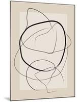 Soft Abstract Lines Art-Elena Ristova-Mounted Giclee Print