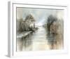 Soft and Silent Riverbank-Anne Farrall Doyle-Framed Giclee Print