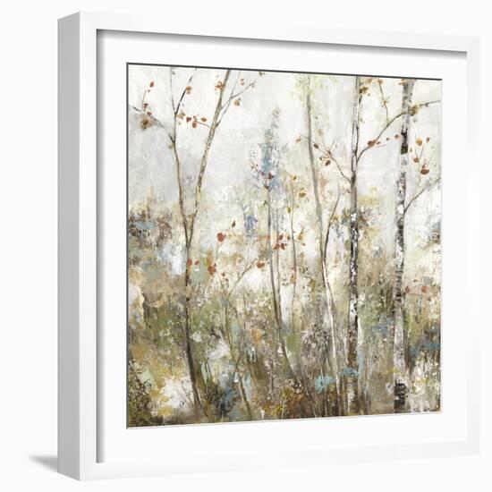 Soft Birch Forest I-Allison Pearce-Framed Art Print