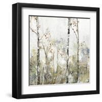 Soft Birch Forest II-Allison Pearce-Framed Art Print