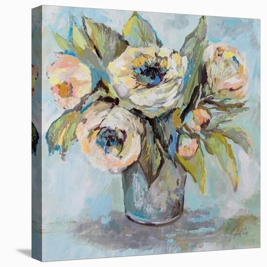 Soft Blooms-Jeanette Vertentes-Stretched Canvas