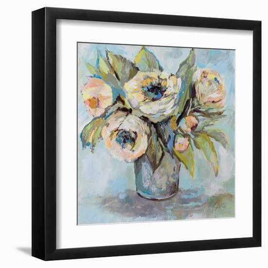 Soft Blooms-Jeanette Vertentes-Framed Art Print