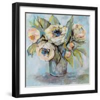 Soft Blooms-Jeanette Vertentes-Framed Art Print