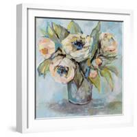 Soft Blooms-Jeanette Vertentes-Framed Art Print