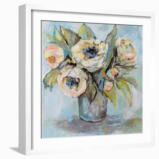 Soft Blooms-Jeanette Vertentes-Framed Art Print