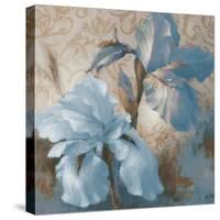 Soft Blue Blooms I-Lanie Loreth-Stretched Canvas