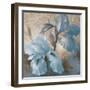 Soft Blue Blooms I-Lanie Loreth-Framed Art Print