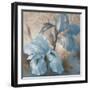 Soft Blue Blooms I-Lanie Loreth-Framed Art Print