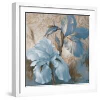 Soft Blue Blooms I-Lanie Loreth-Framed Art Print