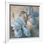 Soft Blue Blooms I-Lanie Loreth-Framed Art Print