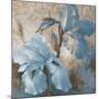 Soft Blue Blooms I-Lanie Loreth-Mounted Art Print