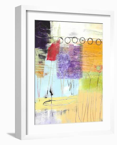 Soft Blue Feature-Pamela K. Beer-Framed Art Print