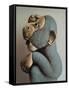 Soft Blue Monkey, 2006,-Peter Jones-Framed Stretched Canvas