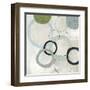 Soft Blue Rings II-Tom Reeves-Framed Art Print