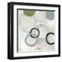 Soft Blue Rings II-Tom Reeves-Framed Art Print