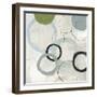 Soft Blue Rings II-Tom Reeves-Framed Art Print