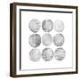 Soft Circles I-Grace Popp-Framed Art Print