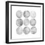 Soft Circles I-Grace Popp-Framed Art Print