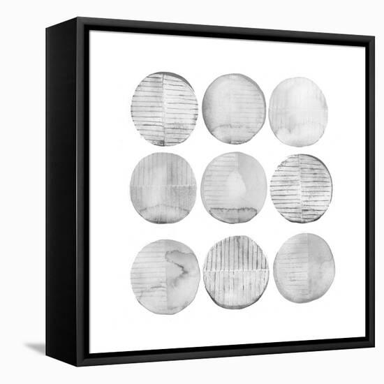 Soft Circles II-Grace Popp-Framed Stretched Canvas