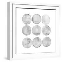 Soft Circles II-Grace Popp-Framed Art Print