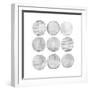 Soft Circles II-Grace Popp-Framed Art Print