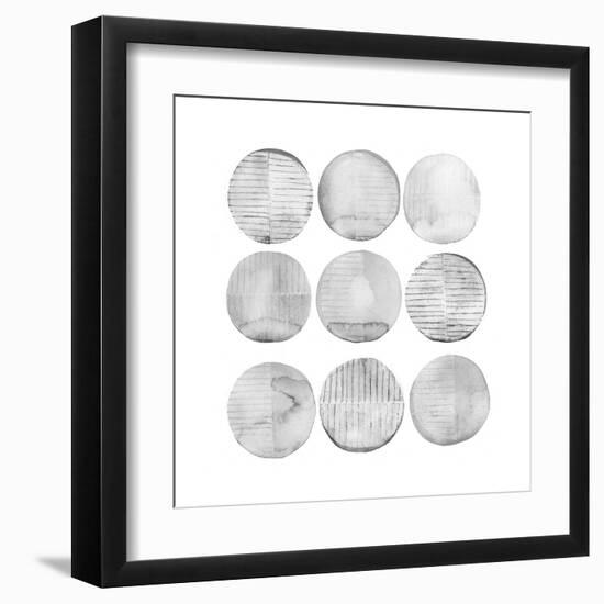 Soft Circles II-Grace Popp-Framed Art Print