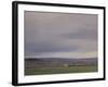 Soft Clouds with Ice Cream Van, Bristol Downs, January-Tom Hughes-Framed Giclee Print