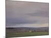 Soft Clouds with Ice Cream Van, Bristol Downs, January-Tom Hughes-Mounted Giclee Print