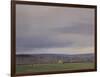 Soft Clouds with Ice Cream Van, Bristol Downs, January-Tom Hughes-Framed Giclee Print