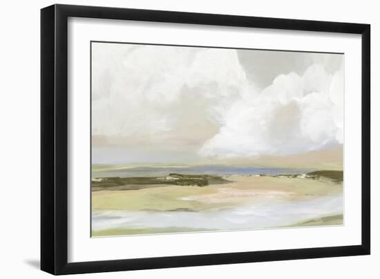 Soft Clouds-null-Framed Art Print