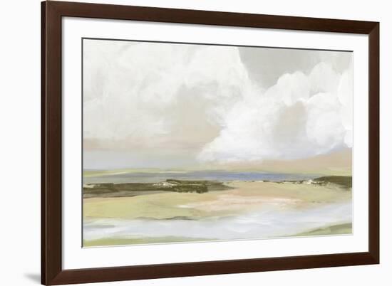 Soft Clouds-null-Framed Art Print