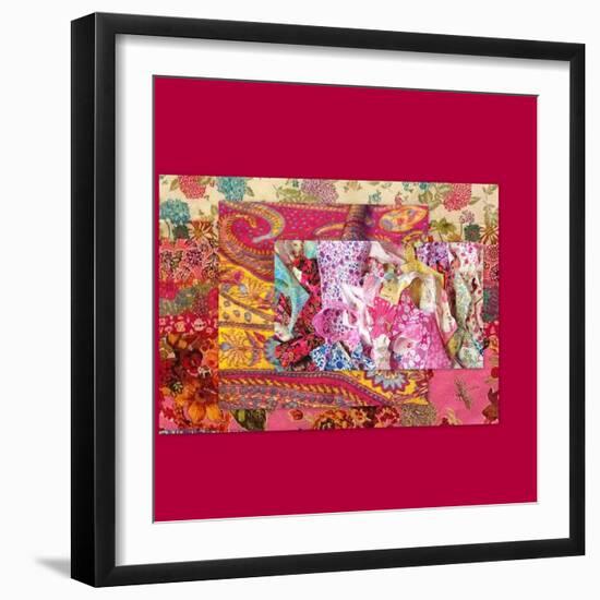 SOFT COLLAGE-Linda Arthurs-Framed Premium Giclee Print