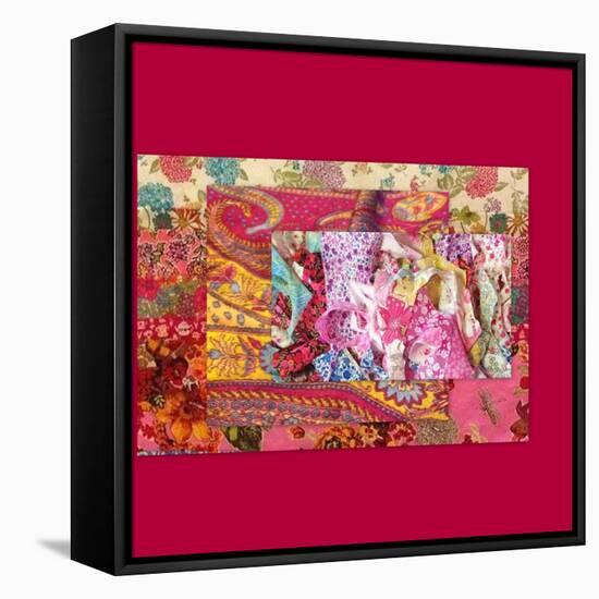 SOFT COLLAGE-Linda Arthurs-Framed Stretched Canvas