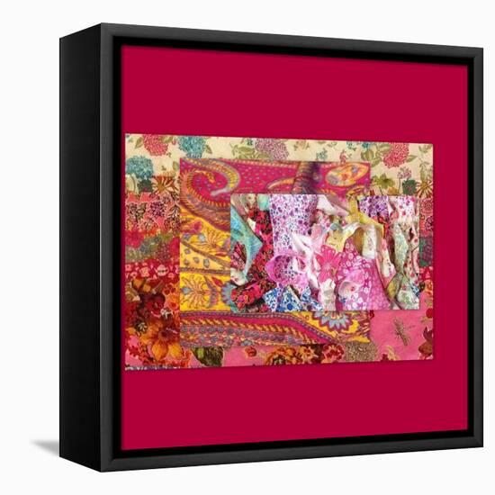 SOFT COLLAGE-Linda Arthurs-Framed Stretched Canvas