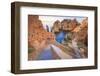 Soft Colors of Dawn on the Red Cliffs of Ponta Da Piedade, Lagos, Algarve, Portugal, Europe-Roberto Moiola-Framed Photographic Print