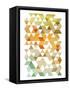 Soft Earth Triangles-OnRei-Framed Stretched Canvas